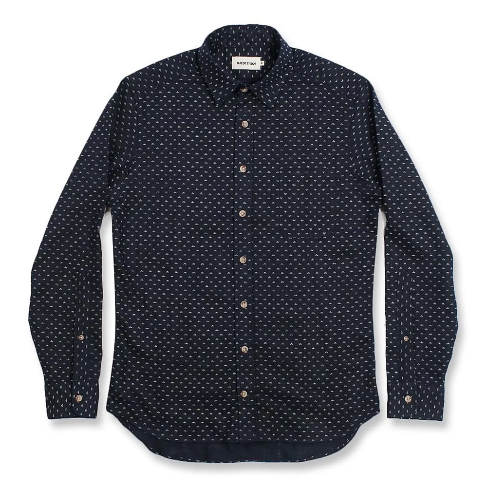 TAYLOR STITCH
The California Shirt
 in Indigo Pyramid